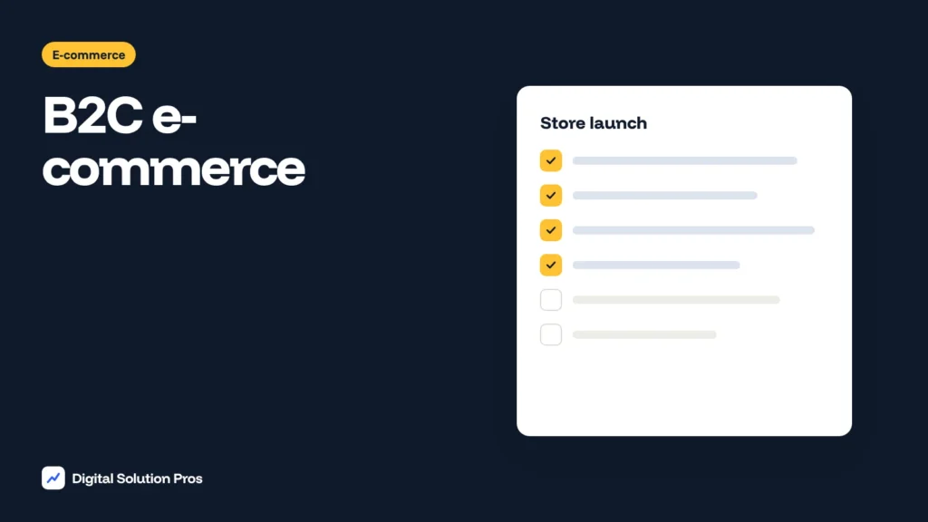B2C e-commerce