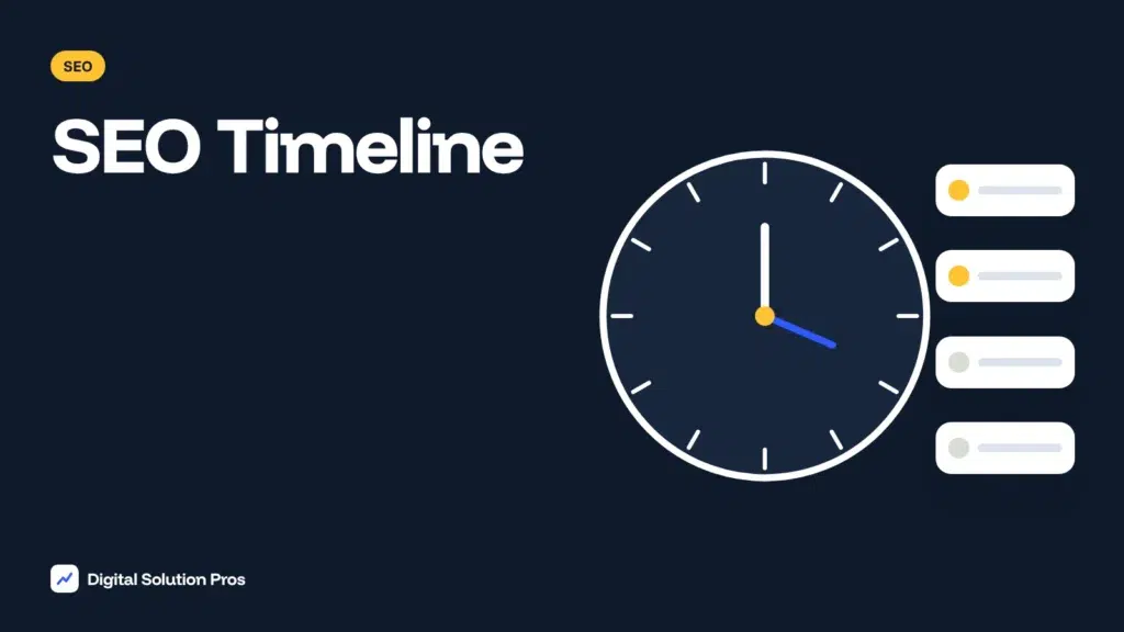 SEO timeline: how long SEO takes to show results