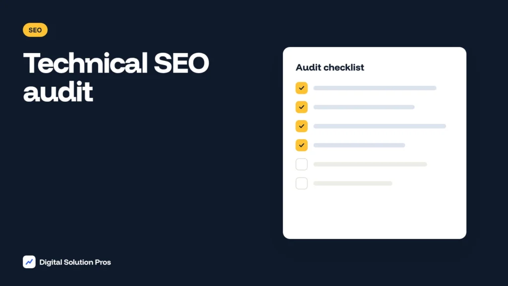 Technical SEO audit checklist for business websites