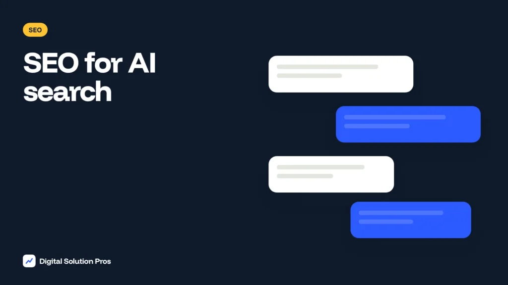 SEO for AI search: staying visible in Google AI Overviews and AI assistants